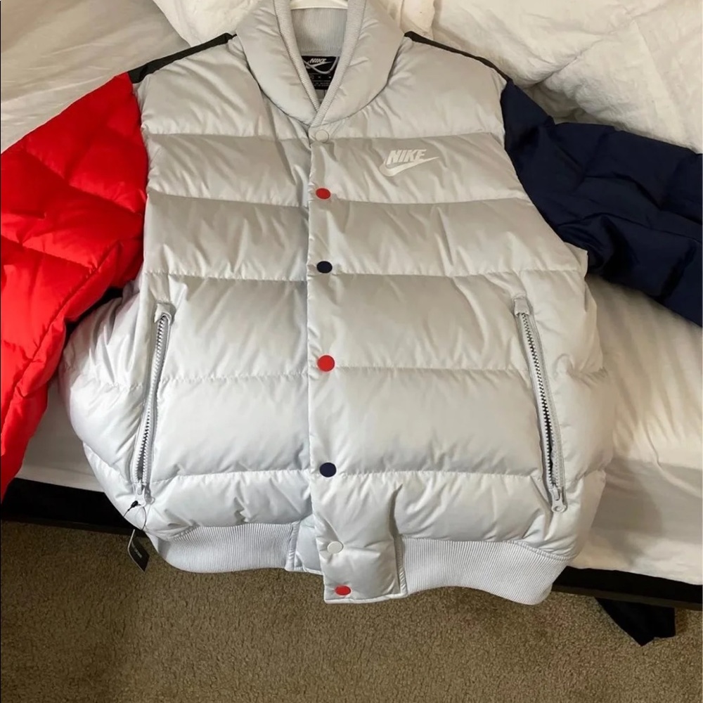 Nike down fill coat mens